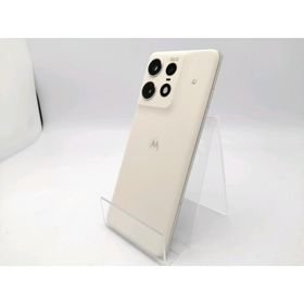 【中古】MOTOROLA SoftBank 【SIMフリー】 motorola edge 50s pro バニラクリーム 8GB 256GB A402MO【ECセンター】保証期間１ヶ月【ランクA】