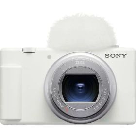 SONY ソニー Vlog撮影向け デジタルカメラ VLOGCAM ZV-1M2 ホワイト コンパクト 小型 軽量 ズームレンズ一体型 ポートレート 【ラッピング対応可】 R-LOGI