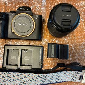 SONY α7II ILCE-7M2 ボディ、レンズ、充電器、ストラップ