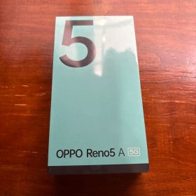 【未使用品】 OPPO Reno5 A 本体 シルバーブラック