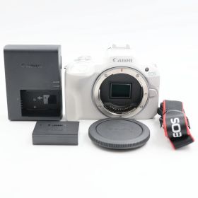 ■シャッター数19000枚！極上品■ Canon EOS R50 ボディ ホワイト ミラーレス一眼カメラ キヤノン