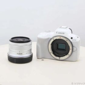 ソフマップ 〔中古品〕 EOS R50 RF-S18-45 IS STM レンズキット ホワイト【258】