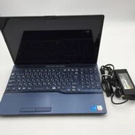 中古 FUJITSU LIFE BOOK AH53/F3(i7-1195G7/16GB/SSD512GB/W11H) 3430006586 状態： C:並品