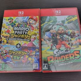 スプラトゥーンレイダース&スーパーマリオパーティジャンボリー新品未開封