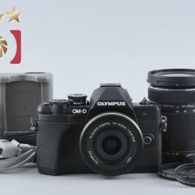 【中古】OLYMPUS オリンパス OM-D E-M10 Mark III EZ ダブルズームキット ブラック シャッター回数僅少