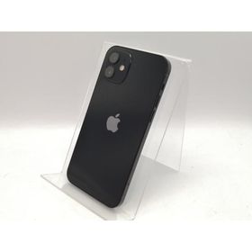 【中古】Apple docomo 【SIMロック解除済み】 iPhone 12 256GB ブラック MGJ03J/A【高崎モントレー】保証期間１ヶ月【ランクC】