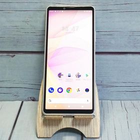 au Xperia 10 III SOG04 ホワイト SONY 本体 白ロム SIMロック解除済み SIMフリー B801644