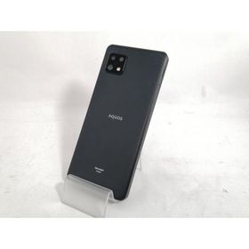 【中古】SHARP au 【SIMフリー】 AQUOS sense6s ブラック 4GB 64GB SHG07【新宿】保証期間１ヶ月【ランクC】