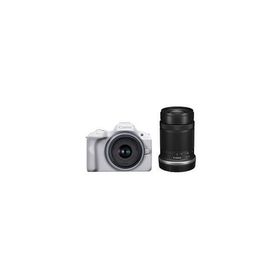 Canon EOS R50 ダブルズームキット ホワイト ミラーレスカメラ キヤノン