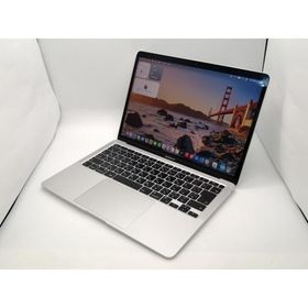 【中古】Apple MacBook Air 13インチ M1(CPU:8C/GPU:7C) 8GB/256GB シルバー MGN93J/A (M1・2020)【広島本通】保証期間１ヶ月【ランクC】