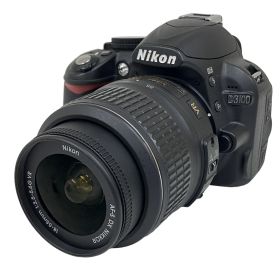 NIKON D3100 ニコン ダブルレンズキット DX AF-S 18-55mm F3.5-5.6G NIKKOR 55-300mm F4.5-5.6G ED 一眼レンズ ジャンク O11590510