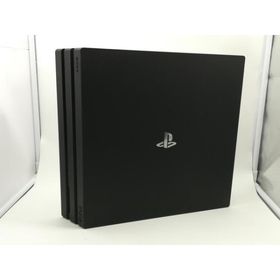 【中古】SONY PlayStation4 Pro ジェット・ブラック 1TB CUH-7200BB01【広島】保証期間１ヶ月【ランクA】