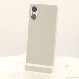 (中古)SONY Xperia 5 V 256GB プラチナシルバー XQ-DE44 S2JPCX0 SIMフリー(297-ud)