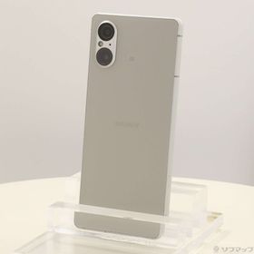 (中古)SONY Xperia 5 V 256GB プラチナシルバー XQ-DE44 S2JPCX0 SIMフリー(344-ud)