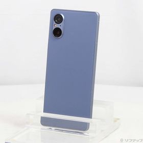 (中古)SONY Xperia 5 V 256GB ブルー XQ-DE44 SIMフリー(348-ud)