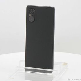 (中古)SONY Xperia 5 V 256GB ブラック XQ-DE44 SIMフリー(344-ud)