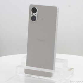 (中古)SONY Xperia 5 V 256GB プラチナシルバー XQ-DE44 S2JPCX0 SIMフリー(269-ud)