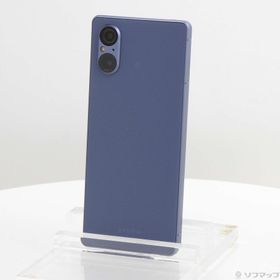 (中古)SONY Xperia 5 V 256GB ブルー XQ-DE44 SIMフリー(368-ud)