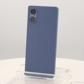 (中古)SONY Xperia 5 V 256GB ブルー XQ-DE44 SIMフリー(276-ud)