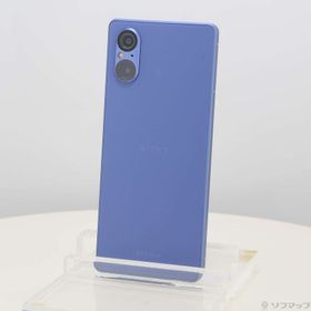 (中古)SONY Xperia 5 V 256GB ブルー XQ-DE44 SIMフリー(371-ud)