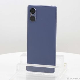 (中古)SONY Xperia 5 V 256GB ブルー XQ-DE44 SIMフリー(198-ud)