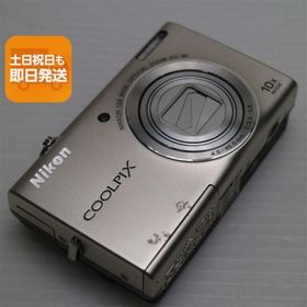 中古 COOLPIX S6200 プラチナシルバー 即日発送 デジカメ Nikon デジタルカメラ 本体 あすつく 土日祝発送OK