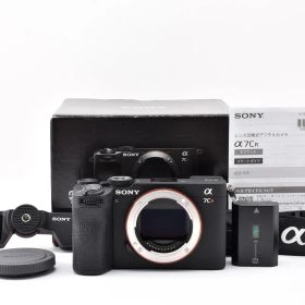 ■3716ショットのほぼ新品■ SONY ソニー α7CR ILCE-7CR ブラック #F288