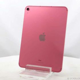 【中古】Apple(アップル) iPad 第10世代 64GB ピンク MQ6M3J／A SIMフリー 【348-ud】