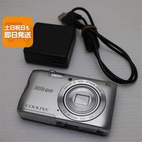 中古 COOLPIX A300 シルバー 即日発送 コンデジ Nikon 本体 あすつく 土日祝発送OK