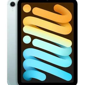 【中古】【安心保証】 iPad mini 8.3インチ A17 Pro[256GB] Wi-Fiモデル ブルー