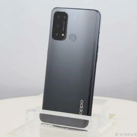 【中古】OPPO(オッポ) OPPO Reno5 A 128GB シルバーブラック A101OP Y!mobile SIMフリー 【258-ud】