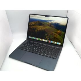 【中古】Apple MacBook Air 13インチ M3(CPU:8C/GPU:8C) 8GB/256GB ミッドナイト MRXV3J/A (13インチ, M3, 2024)【大阪堂島】保証期間１ヶ月【ランクB】