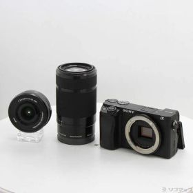 ソフマップ 〔中古品〕 α6400 ILCE-6400Y ダブルズームレンズキット ブラック【368】