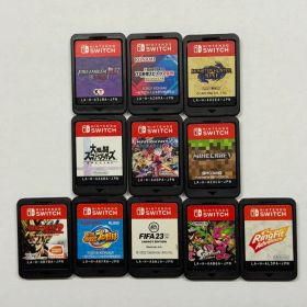 【動作確認済】Switchソフト11本スマブラ マリオカート8 マイクラ他