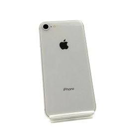 【全額返金保証】【最速発送】 iPhone 8 64GB シルバー au 白ロム 動作確認済 84%