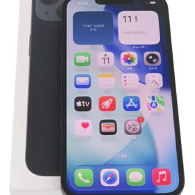 【Apple】アップル『iPhone13 / 6.1inch / 256GB / SIMロック解除済み docomo / ミッドナイト』MLNH3J/A 2021年9月発売 スマートフォン 1週間保証【中古】