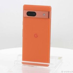 〔中古〕GOOGLE(グーグル) Google Pixel 7a 128GB コーラル GA04438-JP SIMフリー〔198-ud〕