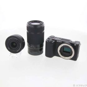 ソフマップ 〔中古品〕 VLOGCAM ZV-E10 II ダブルズームレンズキット ブラック ZV-E10M2X B【276】
