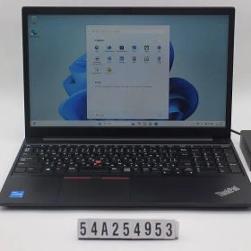 Lenovo ThinkPad E15 Gen2 Core i5 1135G7 2.4GHz/8GB/256GB(SSD)/15.6W/FHD(1920x1080)/Win11 【54A254953】