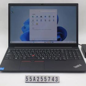 Lenovo ThinkPad E15 Gen2 Core i5 1135G7 2.4GHz/8GB/256GB(SSD)/15.6W/FHD(1920x1080)/Win11 【55A255743】
