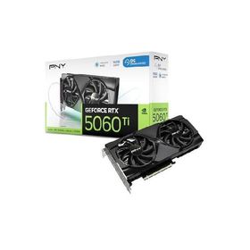 【並行輸入品】 PNY GeFORCE RTX 5060 Ti 16GB Overclocked Dualfan グラフィックスボード VCG5060T16DFXPB1-O VD9229