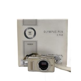 OM SYSTEM(OLYMPUS)◆デジタル一眼カメラ OLYMPUS PEN E-PL8 EZダブルズームキット [ホワイト]//