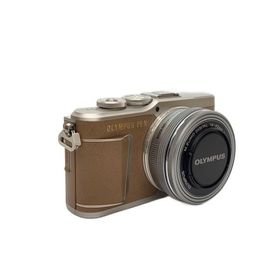 OM SYSTEM(OLYMPUS)◆デジタル一眼カメラ OLYMPUS PEN E-PL9 EZダブルズームキット [ブラウン]