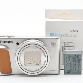 Canon キャノン PowerShot SX740 HS シルバー /3496 動作OK 返金保証