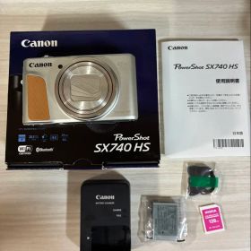 【美品】Canon SX740 HS シルバー 128GB SDカード付