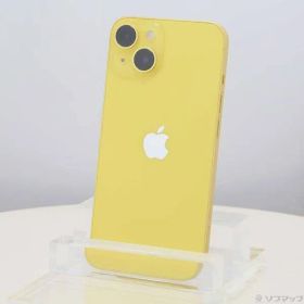ソフマップ 〔中古品〕 iPhone14 128GB イエロー MR3Q3J／A SIMフリー【198】