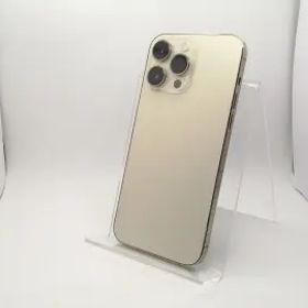【中古】Apple docomo 【SIMフリー】 iPhone 14 Pro Max 256GB ゴールド MQ9D3J/A【DS秋葉】保証期間１ヶ月【ランクB】