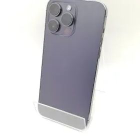 【中古】Apple 国内版 【SIMフリー】 iPhone 14 Pro Max 256GB ディープパープル MQ9E3J/A【広島】保証期間１ヶ月【ランクC】