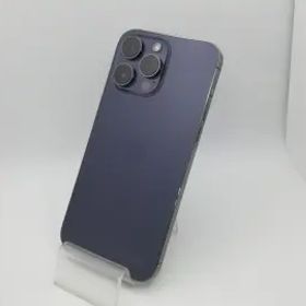 【中古】Apple docomo 【SIMフリー】 iPhone 14 Pro Max 256GB ディープパープル MQ9E3J/A【熊本】保証期間１ヶ月【ランクB】
