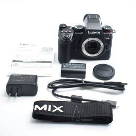 B#13374 パナソニック(Panasonic) ミラーレス一眼カメラ ルミックス 像面位相差AF搭載 高速連写性能 手ブレ補正強化 ボディ ブラック DC-G9M2
